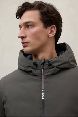 Cazadora hombre Ecoalf Cartes verde