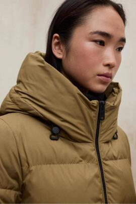 Abrigo mujer Ecoalf Manlie beige