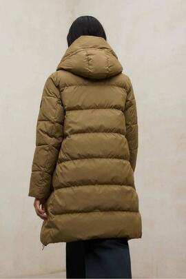 Abrigo mujer Ecoalf Manlie beige