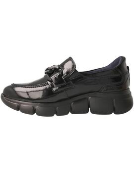 Mocasín mujer Callaghan negro