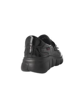 Mocasín mujer Callaghan negro