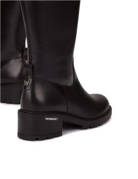 Bota mujer Wonders negra
