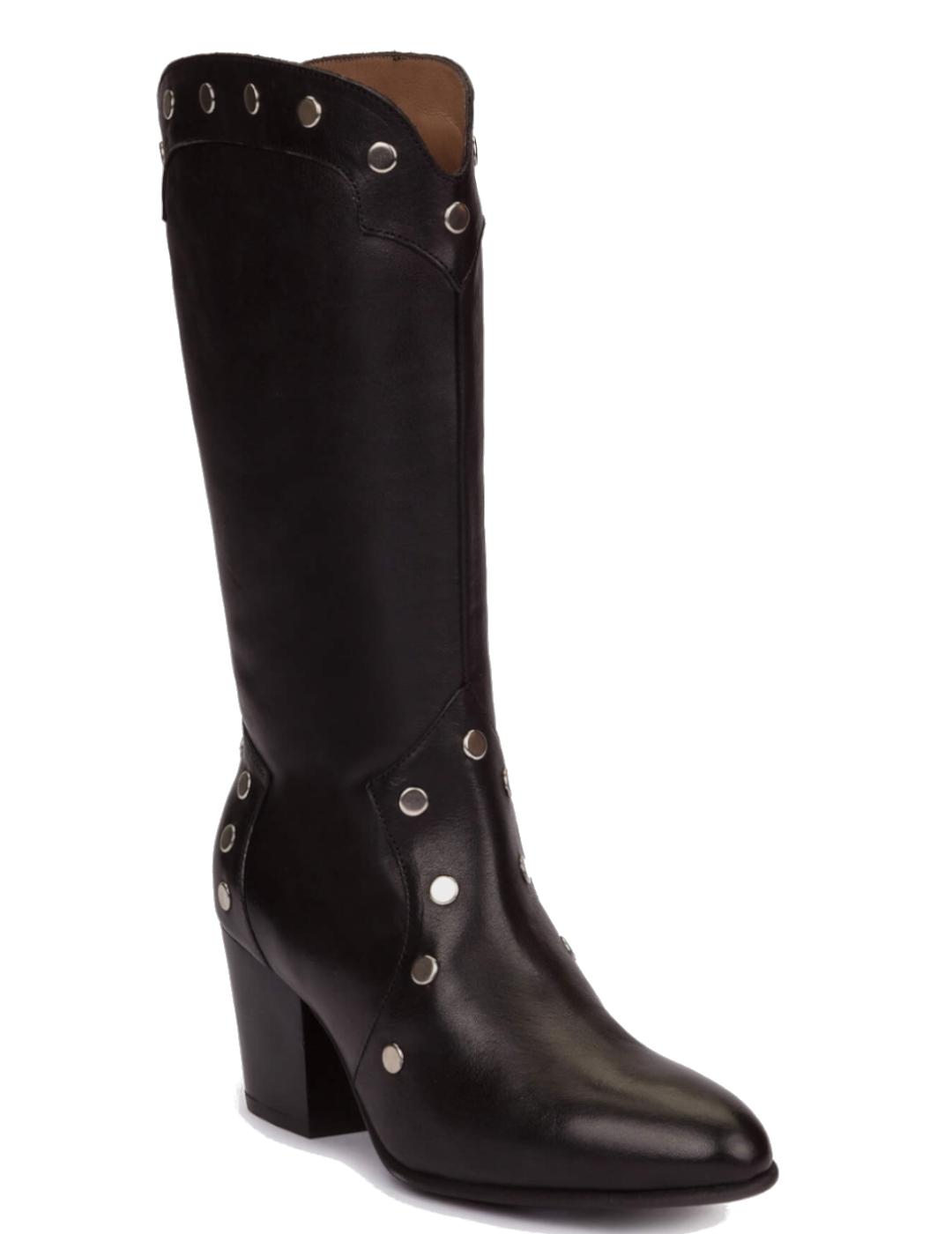 Bota mujer Wonders negra