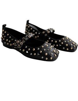 Bailarina mujer Venezianas Cortina negra