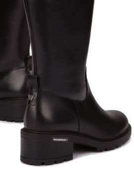 Bota mujer Wonders negra