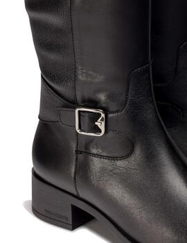 Bota mujer Wonders negra