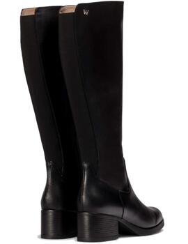 Bota mujer Wonders negra