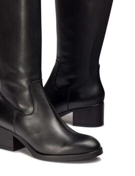 Bota mujer Wonders negra