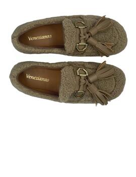 Mocasín mujer Venezianas Bolzano beige