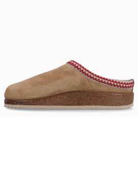 Zapatilla casa mujer Nordikas Polar arena