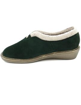 Zapatilla casa mujer Nordikas Top Line verde