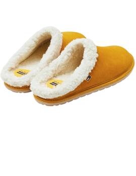 Zapatilla casa mujer Nordikas Dux cuero