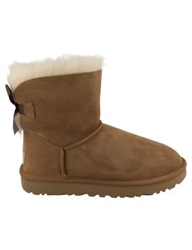 Botín mujer Ugg Mini Bailey Bow camel