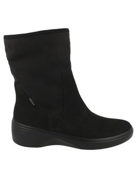 Botín mujer Ecco Soft 7 Wedge negro