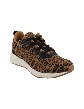 mujer Skechers Bobs Squad leopardo