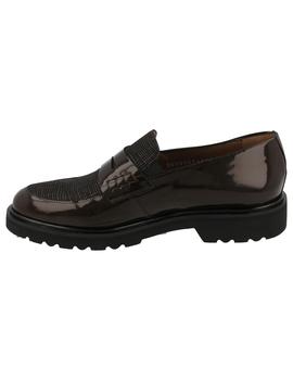 Mocasín mujer Pertini marrón