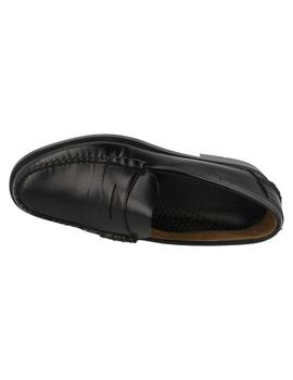 Castellano hombre Sebago piso goma negro