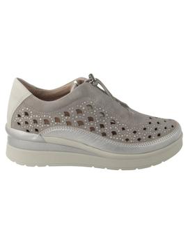 Deportivo mujer Stonefly Cream topo-dorado