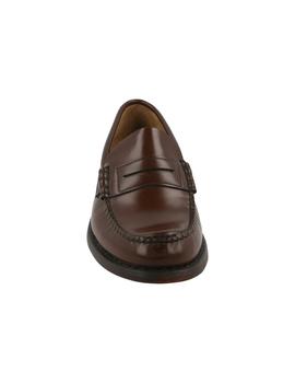 Castellano hombre Sebago suela cuero marrón