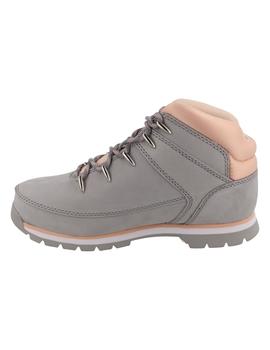 Botín mujer Timberland Euro Sprint gris/rosa