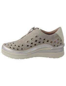 Deportivo mujer Stonefly Cream topo-dorado