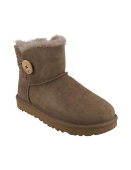 Botín mujer Ugg Mini Bailey Button topo