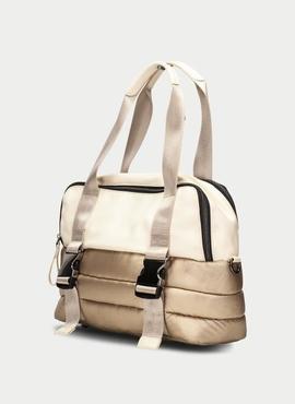 Bolso acolchado Hispanitas Beige