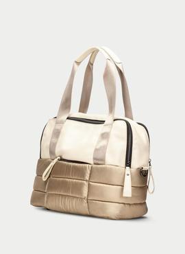 Bolso acolchado Hispanitas Beige