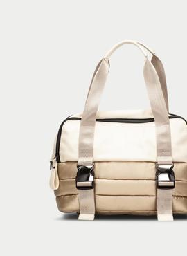 Bolso acolchado Hispanitas Beige