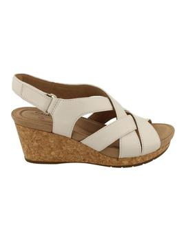 Sandalia mujer Clarks un Capri Step blanca