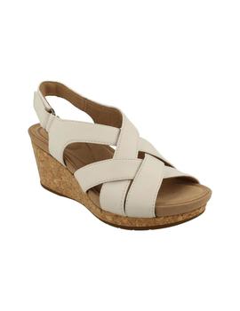 Sandalia mujer Clarks un Capri Step blanca