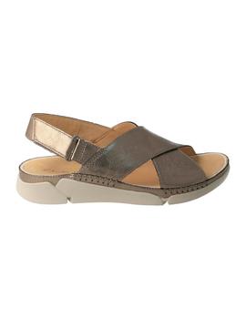 Sandalia mujer Clarks Tri Alexia dorado