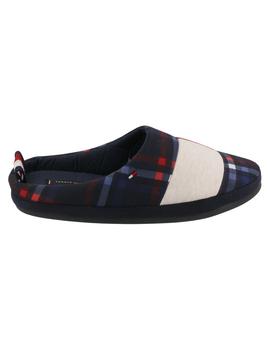 Zapatilla de casa hombre Tommy Hilfiger cuadros