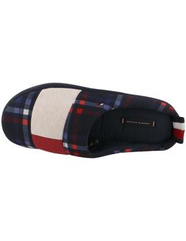 Zapatilla de casa hombre Tommy Hilfiger cuadros