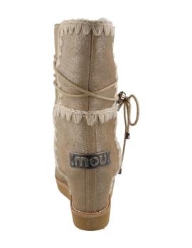 Botín mujer Mou beige
