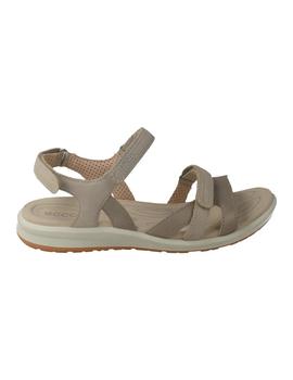 Sandalia mujer Ecco Cruise beig