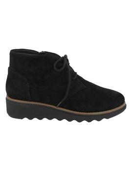 Botín mujer Clarks Sharon Hop negro