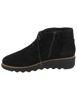 Botín mujer Clarks Sharon Hop negro