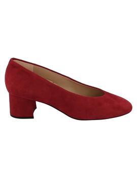 Zapato mujer Unisa Loreal rojo
