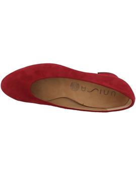 Zapato mujer Unisa Loreal rojo