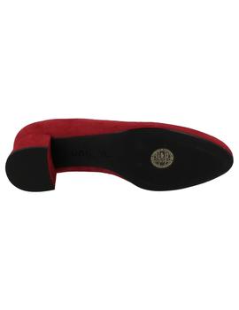 Zapato mujer Unisa Loreal rojo