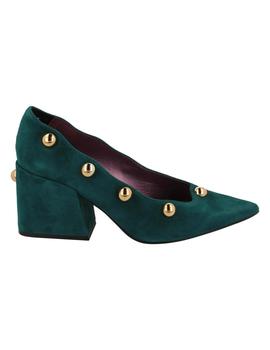 Zapato mujer Ras verde